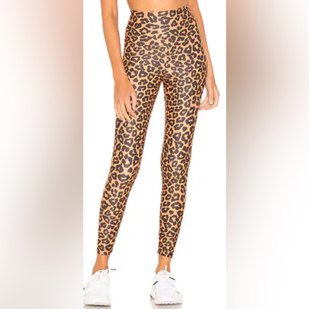 Beach Riot piper legging in Leopard Print